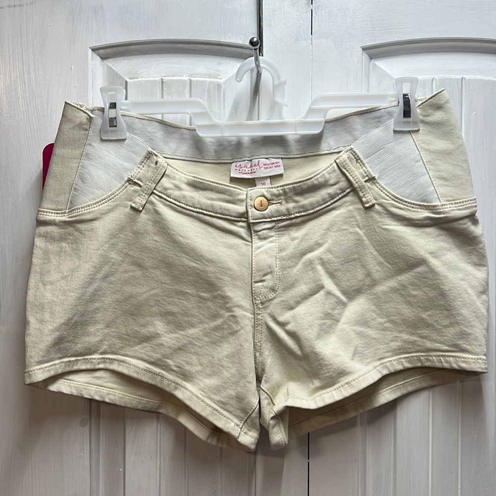 Isabel maternity shorts size 10
